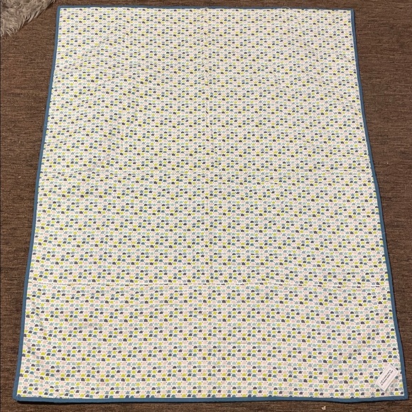 Colorful Owl and Bird Patterned Quilt 49x39 - Picture 6 of 8